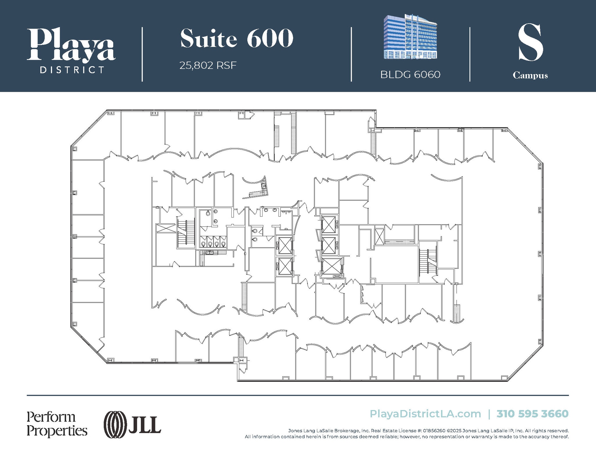 6100 Center Dr, Los Angeles, CA for lease Floor Plan- Image 1 of 1