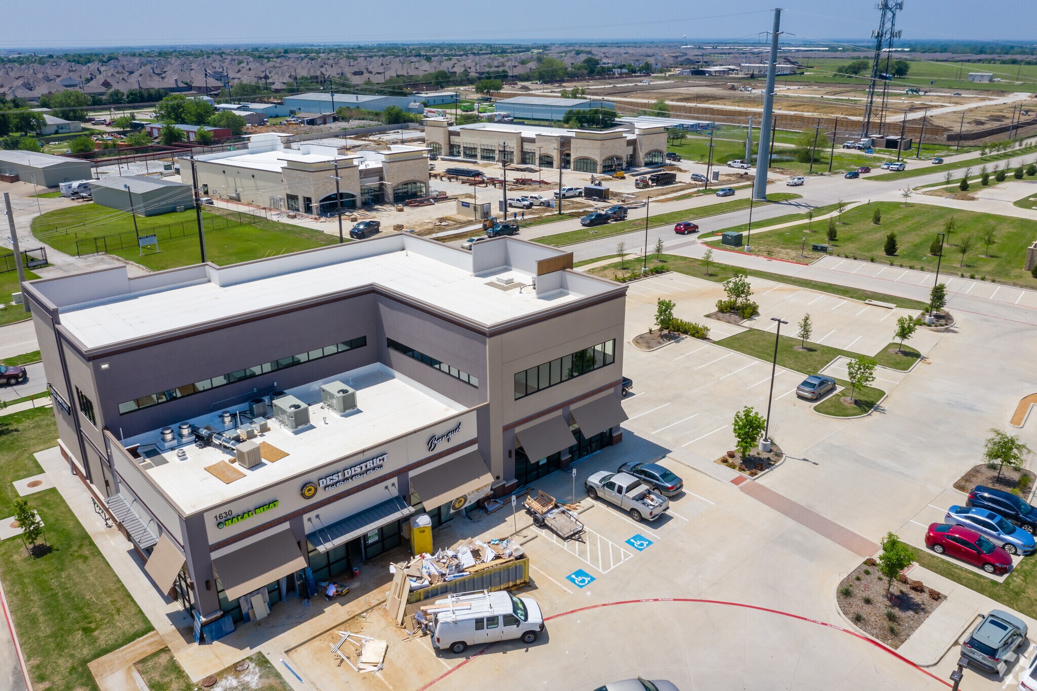 14111 King Rd, Frisco, TX for lease Aerial- Image 1 of 10