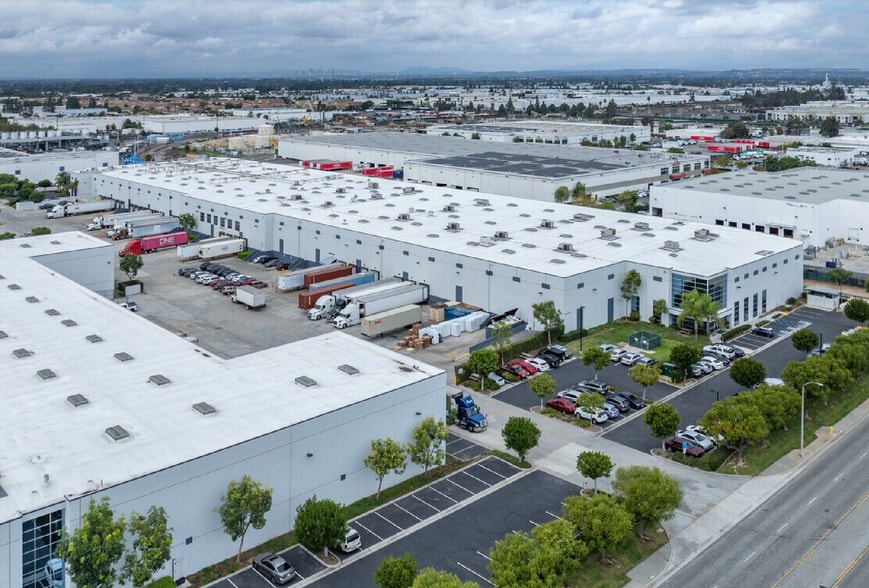 10715 Shoemaker Ave, Santa Fe Springs, CA for lease - Aerial - Image 1 of 8