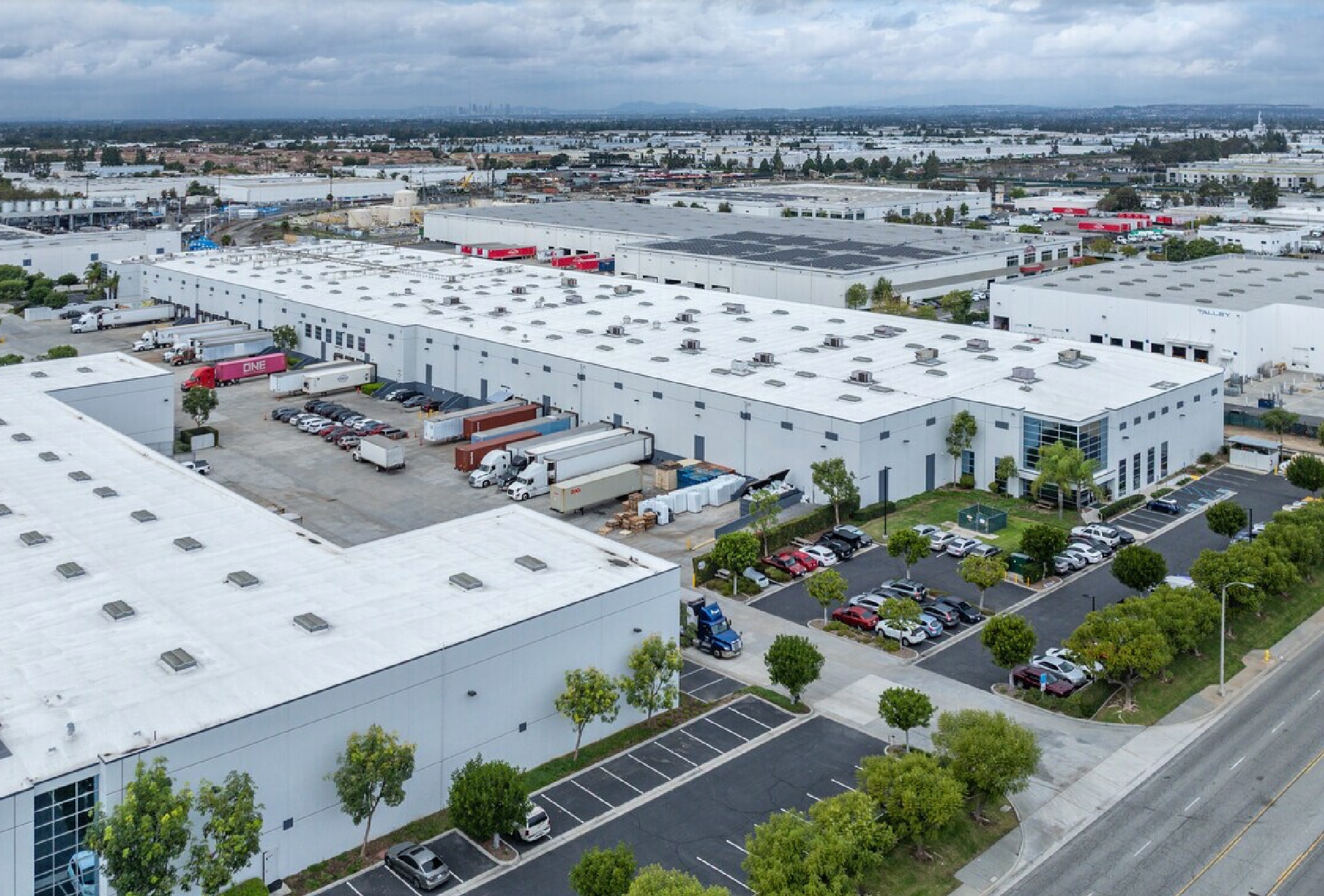 10715 Shoemaker Ave, Santa Fe Springs, CA for lease Aerial- Image 1 of 9