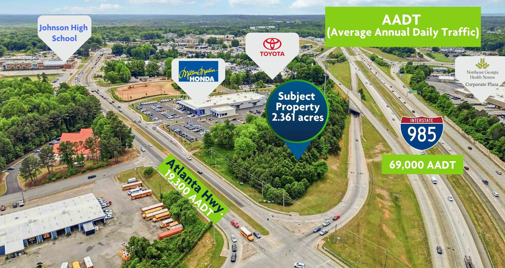 2926 Atlanta Hwy, Gainesville, GA for sale - Building Photo - Image 2 of 9