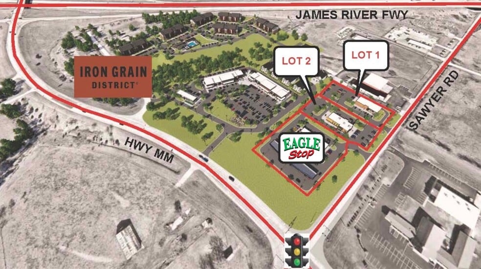 NEC Highway MM & Sawyer Rd, Republic, MO à vendre - Photo du bâtiment - Image 1 de 2