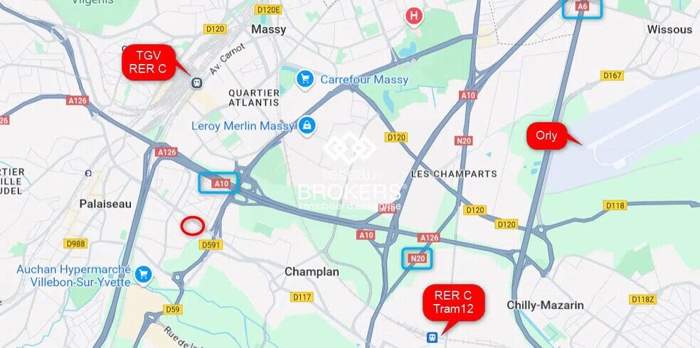 Industriel dans Palaiseau à louer - Photo du bâtiment - Image 2 de 4