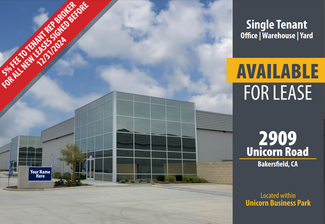 Plus de détails pour 2909 Unicorn Rd, Bakersfield, CA - Industriel à louer