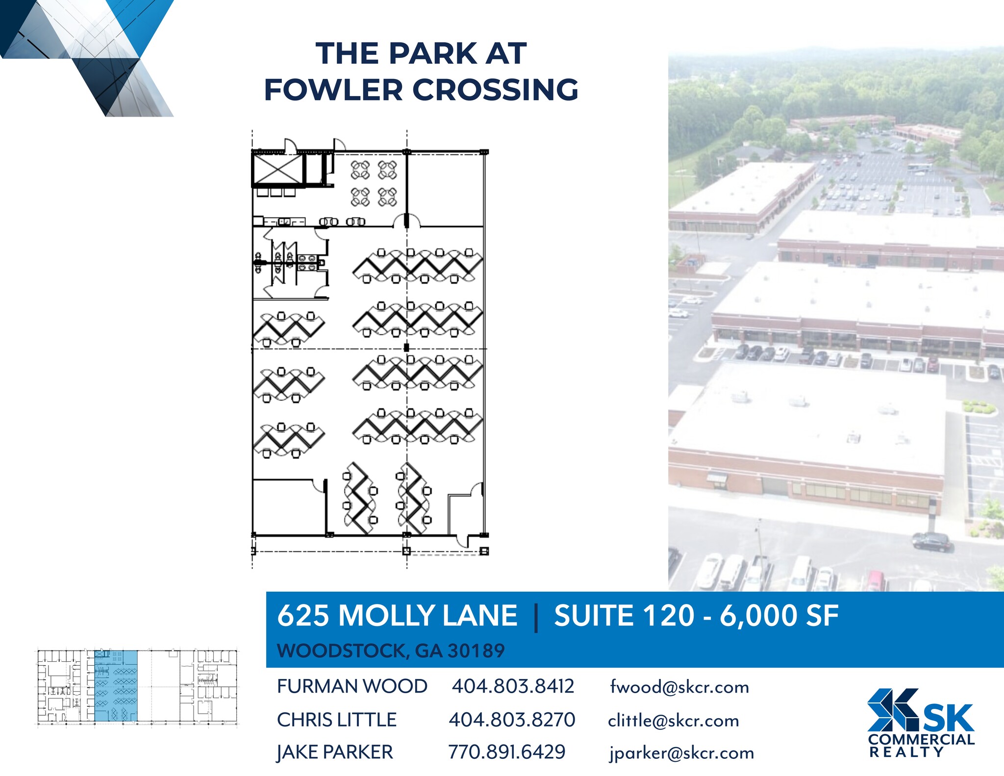 605 Molly Ln, Woodstock, GA à louer Plan de site- Image 1 de 1