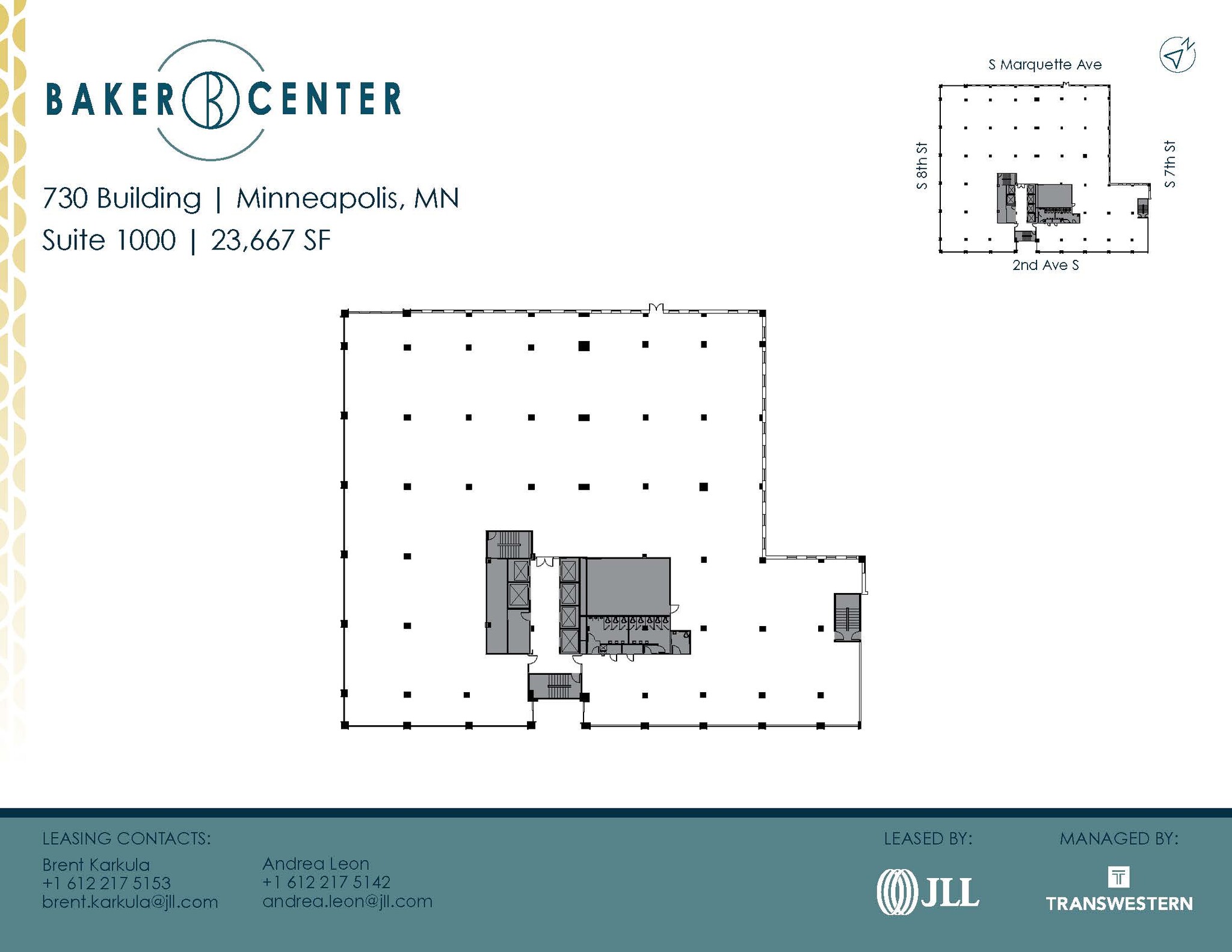 733 Marquette Ave, Minneapolis, MN for lease Floor Plan- Image 1 of 1