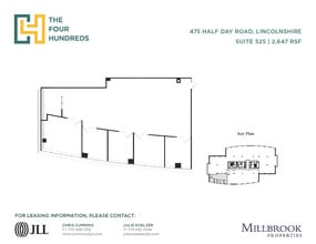 475-485 Half Day Rd, Lincolnshire, IL for lease Floor Plan- Image 1 of 1