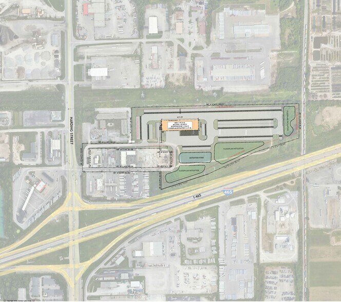 4800 Harding st, Indianapolis, IN à louer - Aérien - Image 3 de 3