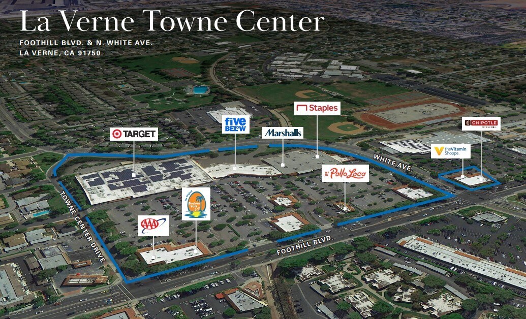 2298-2488 Foothill Blvd, La Verne, CA à louer Photo du bâtiment- Image 1 de 2