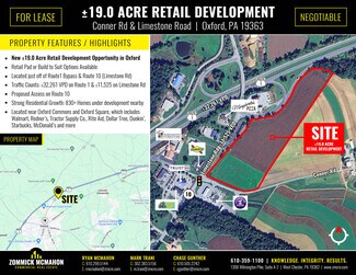 Plus de détails pour 202 Connor Rd, Oxford, PA - Terrain à louer