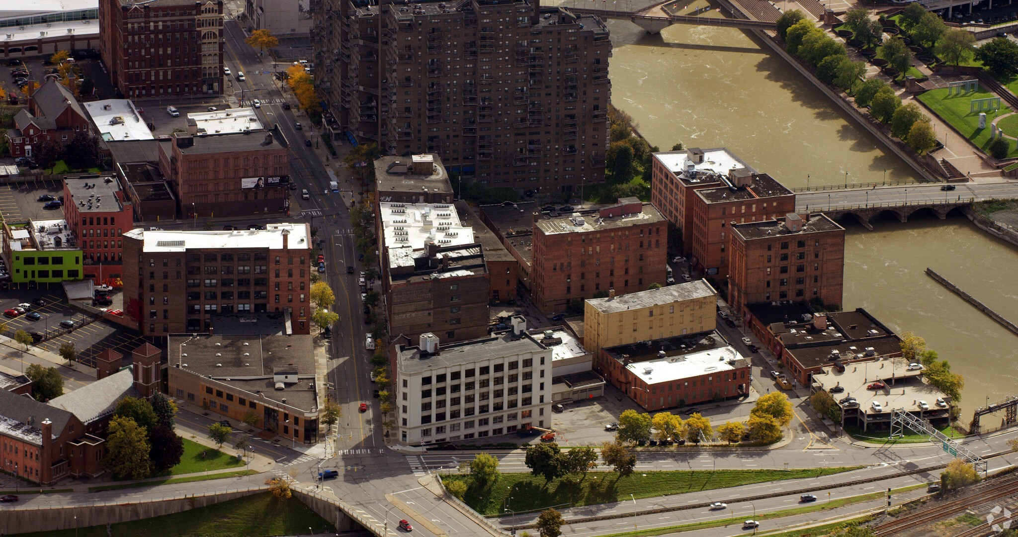 151 Saint Paul St, Rochester, NY for sale Aerial- Image 1 of 1