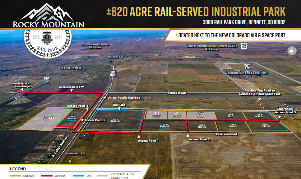 NWC E Colfax Avenue & Peterson Rd, Bennett, CO for lease - Building Photo - Image 1 of 6