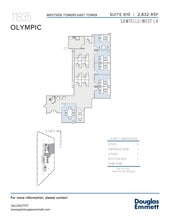 11845 W Olympic Blvd, Los Angeles, CA à louer Plan d’étage- Image 1 de 1