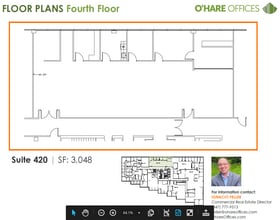 1011 E Touhy Ave, Des Plaines, IL à louer Plan d’étage- Image 1 de 1