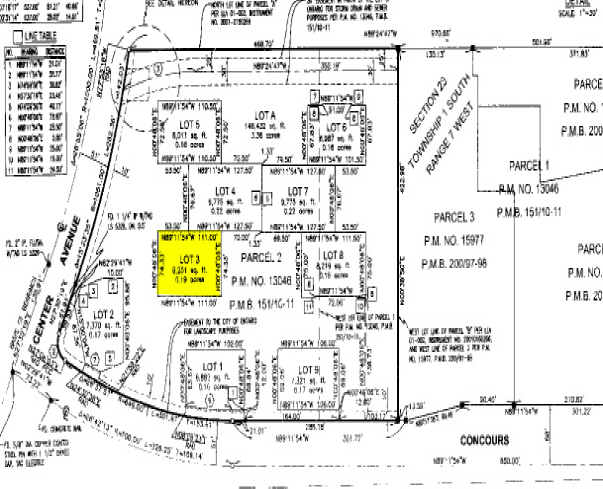 3333 Concours, Ontario, CA à vendre - Plan cadastral - Image 3 de 3