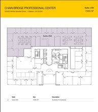 10455 White Granite Dr, Oakton, VA à louer Plan d’étage- Image 1 de 1