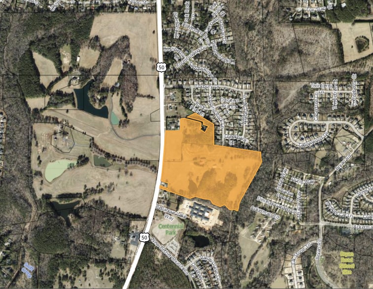 1965 Benson Rd, Garner, NC for sale - Aerial - Image 2 of 2