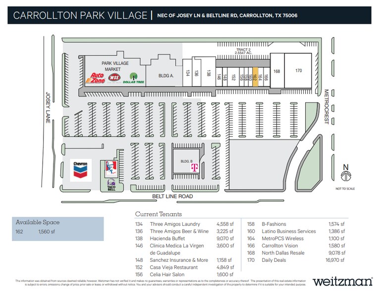 1907-1957 E Belt Line Rd, Carrollton, TX à louer - Plan de site - Image 3 de 3