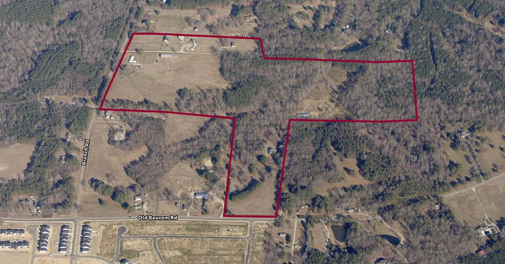 Old Baucom Rd, Raleigh, NC for sale - Aerial - Image 2 of 3