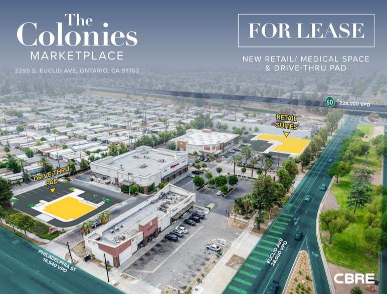 S Euclid Ave, Ontario, CA à louer - Photo du bâtiment - Image 1 de 1