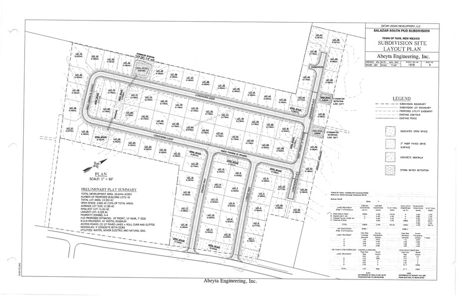 7000 Salazar Rd, Taos, NM for sale - Site Plan - Image 3 of 3