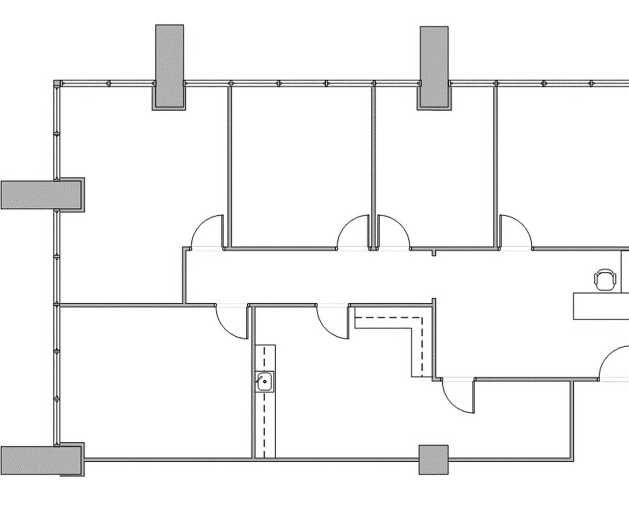 13601 Preston Rd, Dallas, TX à louer Plan d’étage- Image 1 de 1