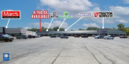 1605-1625 Mentor Ave, Painesville, OH for lease Building Photo- Image 2 of 2