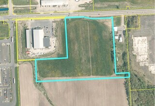 W Main, Malone, NY - Aerial  map view