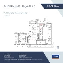 3470-3505 E Route 66, Flagstaff, AZ for lease Floor Plan- Image 1 of 1