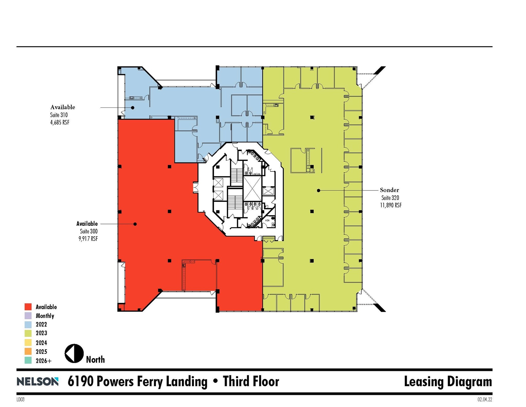 6190 Powers Ferry Landing Rd, Atlanta, GA à louer Plan d’étage- Image 1 de 1