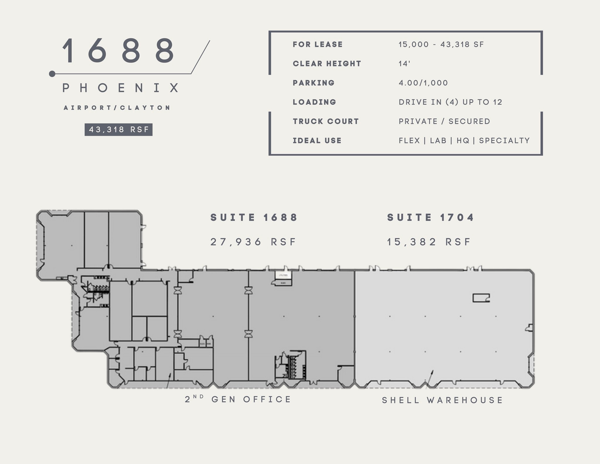 1688 Phoenix Pky, College Park, GA for sale Floor Plan- Image 1 of 6