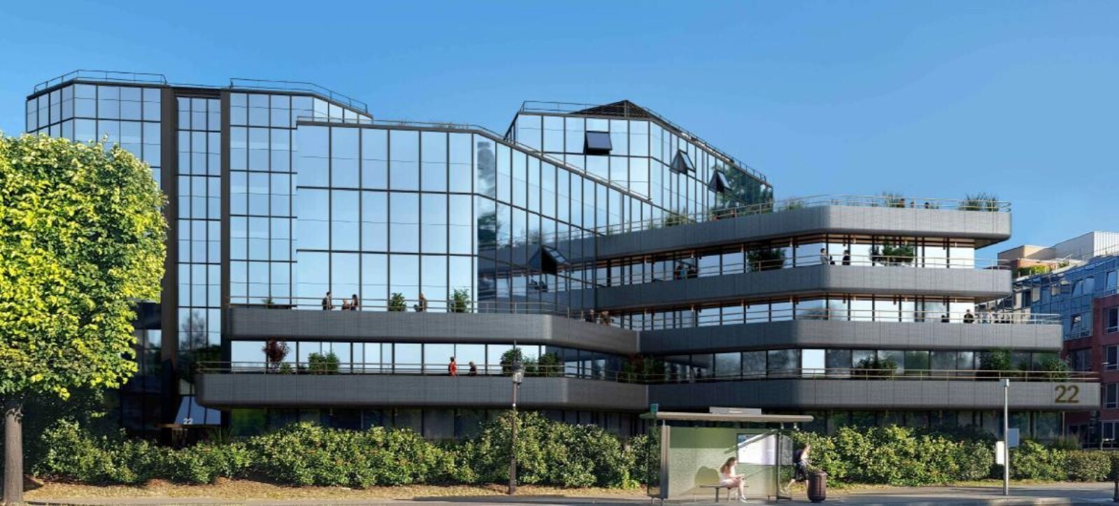 22 Quai Gallieni, Suresnes à louer Photo du bâtiment- Image 1 de 20