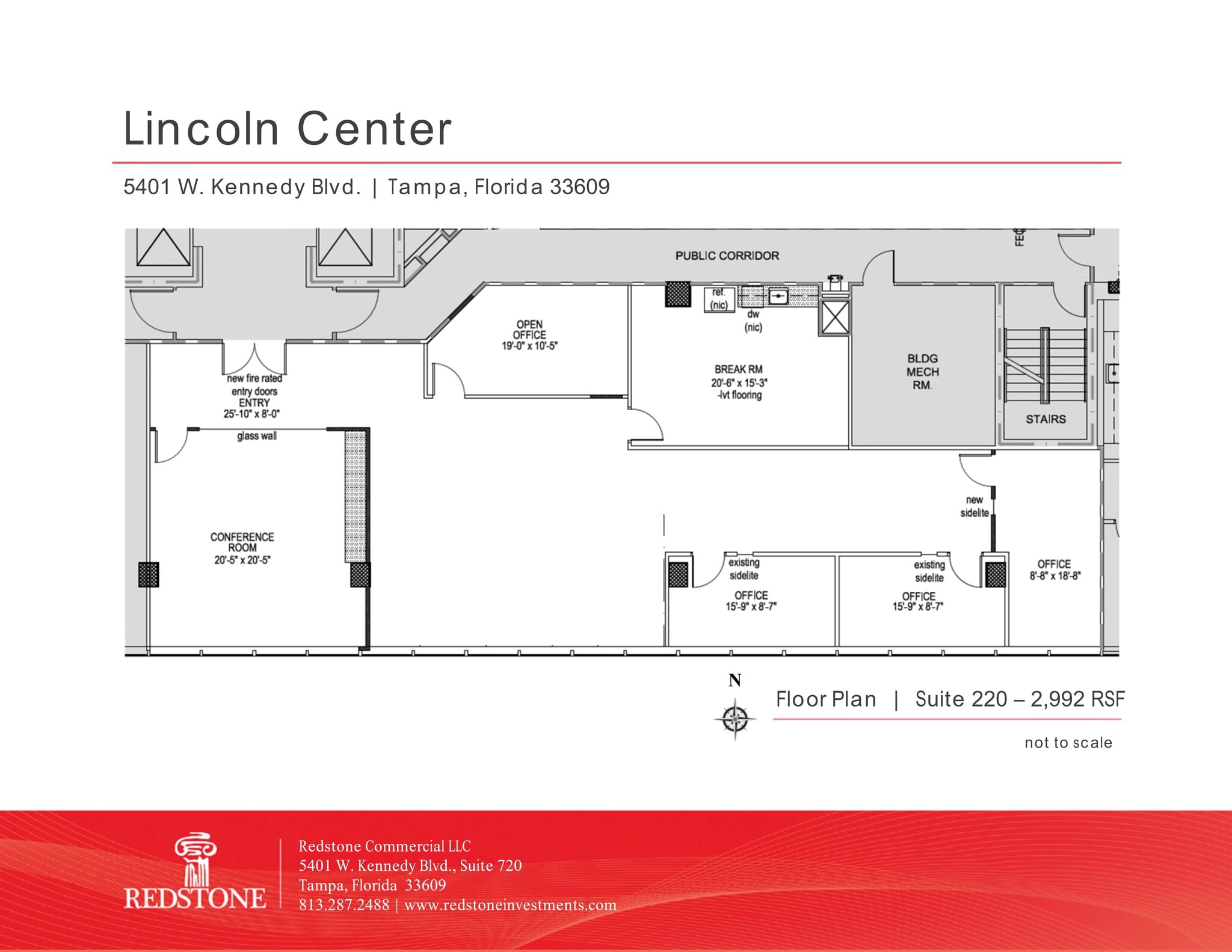 5401 W Kennedy Blvd, Tampa, FL for lease Site Plan- Image 1 of 1
