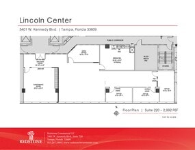 5401 W Kennedy Blvd, Tampa, FL for lease Site Plan- Image 1 of 1