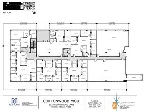 1110 Cottonwood Ln, Irving, TX à louer Plan d’étage- Image 2 de 2