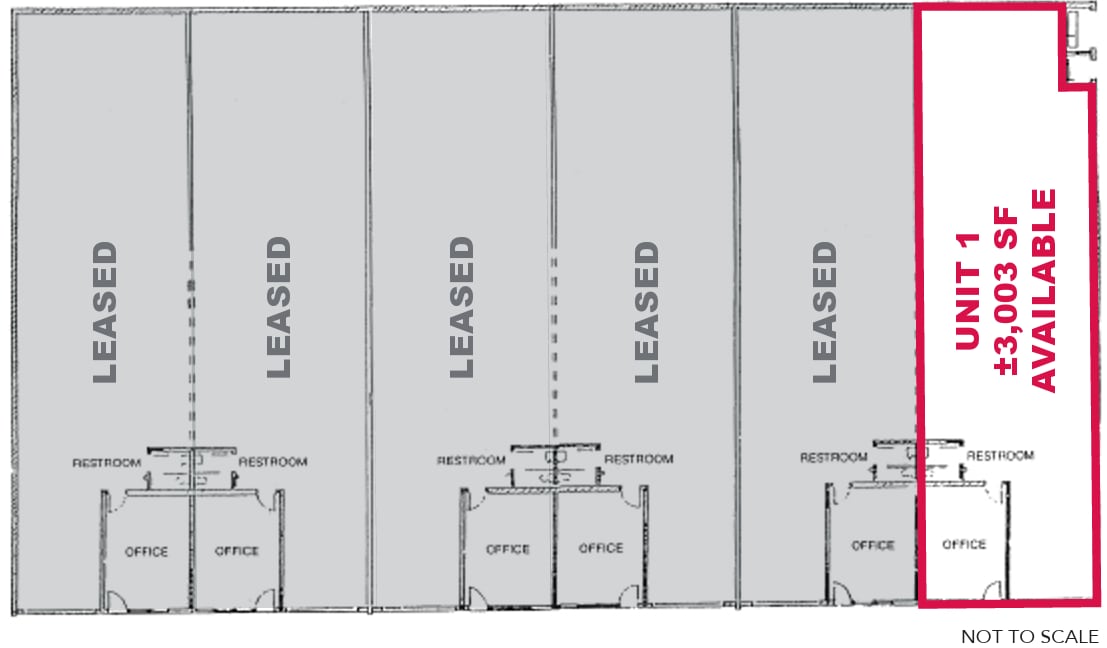 42295 Avenida Alvarado, Temecula, CA for lease Floor Plan- Image 1 of 1