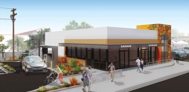 3401 W Slauson Ave, Los Angeles, CA à louer - Photo du bâtiment - Image 2 de 5