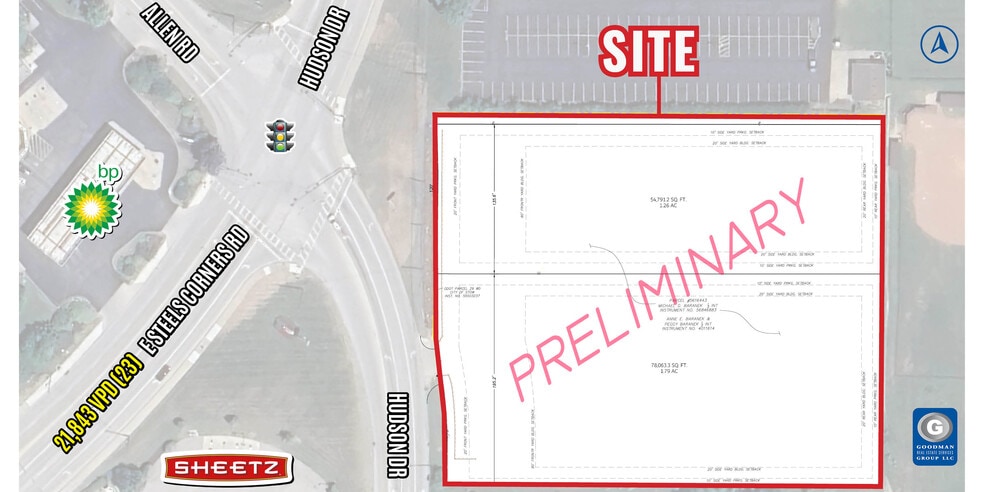 4141 Hudson Dr, Stow, OH à louer - Plan de site - Image 3 de 3