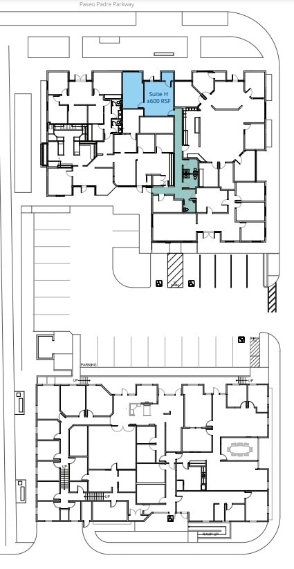 39221 Paseo Padre Pky, Fremont, CA à louer Plan d’étage- Image 1 de 1