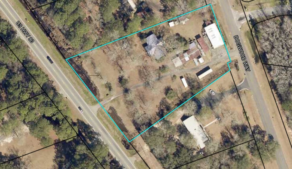 895 US-80 Hwy, Bloomingdale, GA à vendre - Photo du bâtiment - Image 2 de 10