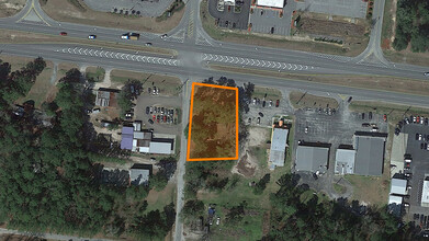 111 Beebe Rd, Springfield, GA - aerial  map view