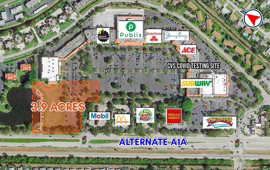 9840 FL A1A Alt, Palm Beach Gardens, FL à vendre - Aérien - Image 2 de 7