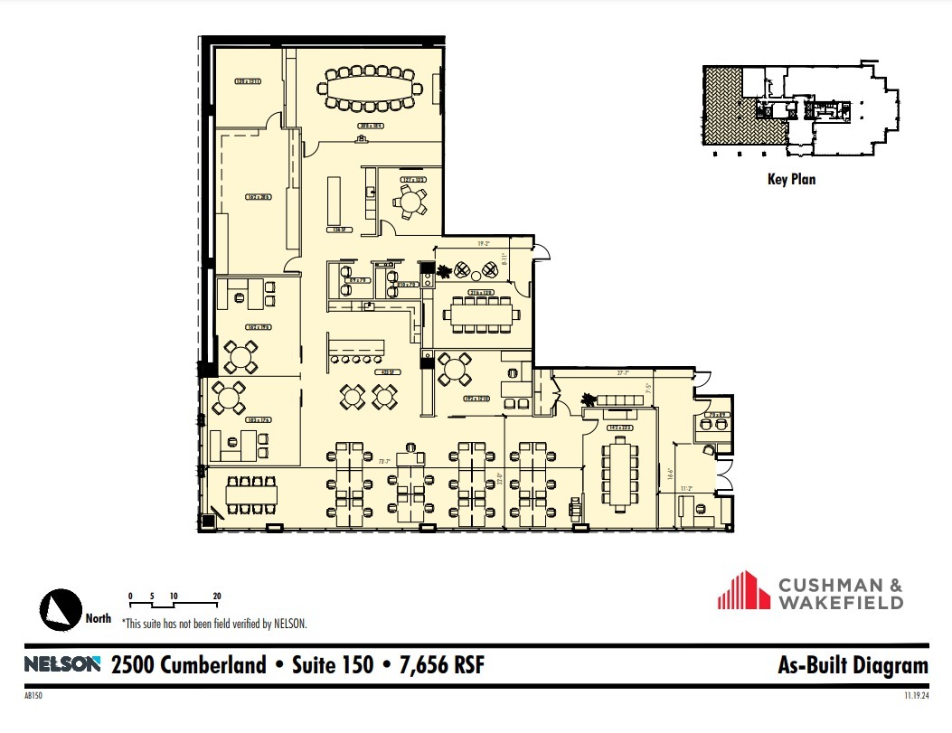 2500 Cumberland Pky SE, Atlanta, GA à louer Plan d  tage- Image 1 de 1