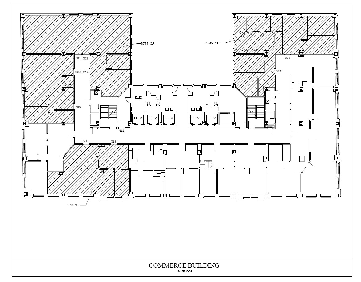 416 Main St, Peoria, IL for lease Floor Plan- Image 1 of 1