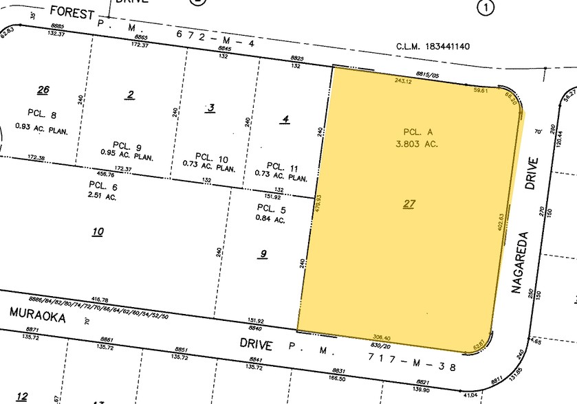 8815 Forest St, Gilroy, CA à vendre - Plan cadastral - Image 3 de 11