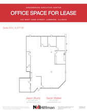 200 W 22nd St, Lombard, IL à louer Plan d  tage- Image 1 de 1