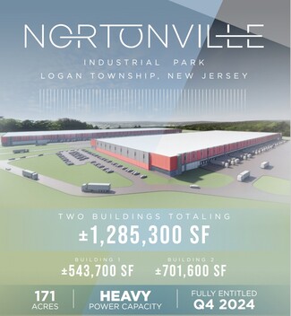 Plus de détails pour Nortonville, Logan Township, NJ - Industriel à louer