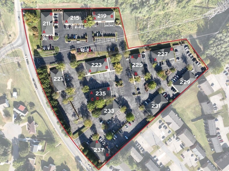 211-237 Dunbar Cave Rd, Clarksville, TN for lease - Site Plan - Image 1 of 4