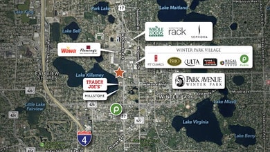 347 N Orlando Ave, Winter Park, FL - AÉRIEN  Vue de la carte - Image1