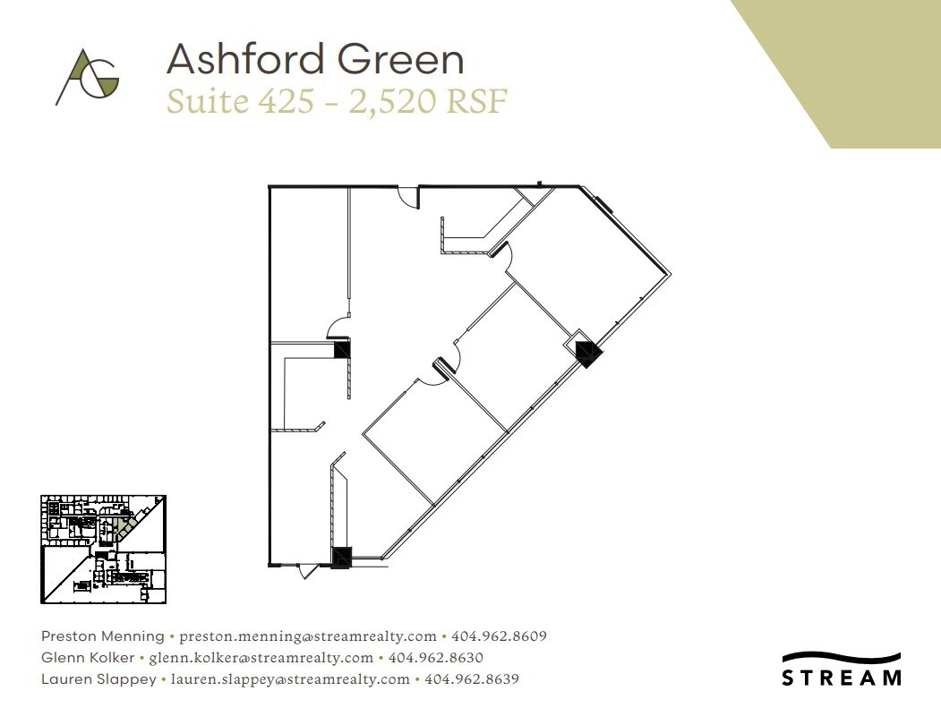 4170 Ashford Dunwoody Rd NE, Atlanta, GA for lease Floor Plan- Image 1 of 1